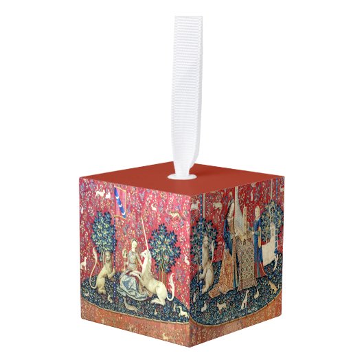 The Lady en de Unicorn Decoratie (Voorkant hoekig)