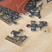 The Lady en de Unicorn Legpuzzel (Zijkant)