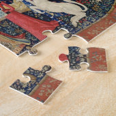 The Lady en de Unicorn: "Naar mijn enige wens" Legpuzzel (Zijkant)