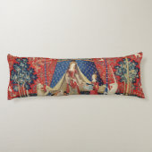 The Lady en de Unicorn: "Naar mijn enige wens" Lichaamskussen (Achterkant)