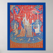 The Lady en de Unicorn Poster (Voorkant)