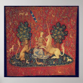 The Lady en de Unicorn Poster (Voorkant)