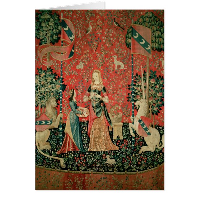 The Lady en de Unicorn: "Ruik" (Voorkant)
