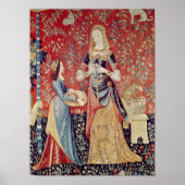 The Lady en de Unicorn: 'Ruik' Poster (Voorkant)