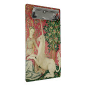 The Lady en de Unicorn: 'Sight' 2 Mini Klembord (Schuin)