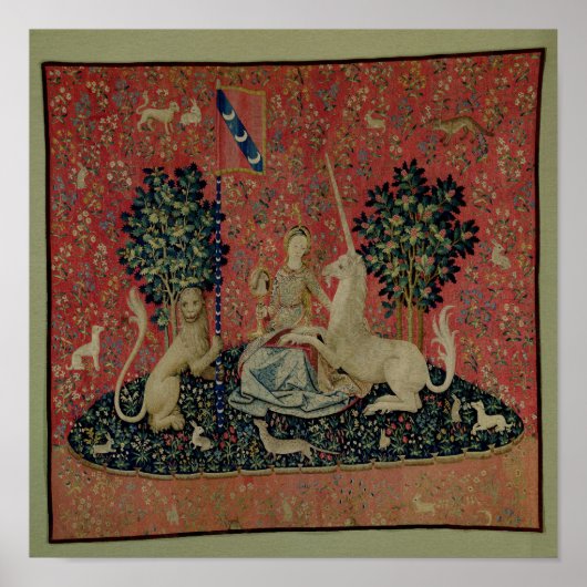 The Lady en de Unicorn: 'Sight' Poster (Voorkant)