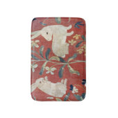 The Lady en de Unicorn: "Smaak" 2 Badmat (Voorkant Verticaal)