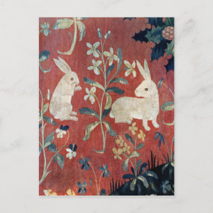 The Lady en de Unicorn: 'Smaak' Briefkaart