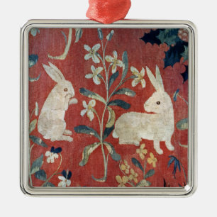 The Lady en de Unicorn: "Smaak" Metalen Ornament