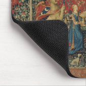 The Lady en de Unicorn: "Smaak" Muismat (Hoek)