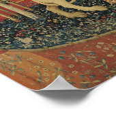 The Lady en de Unicorn: 'Smaak' Poster (Hoek)