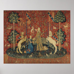 The Lady en de Unicorn: 'Smaak' Poster