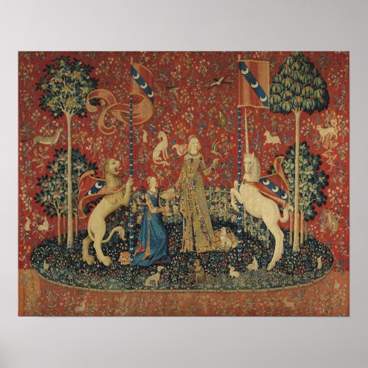 The Lady en de Unicorn: 'Smaak' Poster (Voorkant)