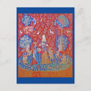 The Lady en de Unicorn/Smell Briefkaart