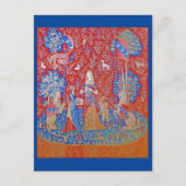 The Lady en de Unicorn/Smell Briefkaart (Voorkant)