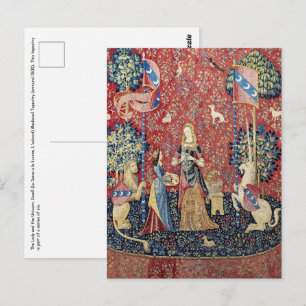 The Lady en de Unicorn, Smell Briefkaart