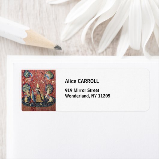 The Lady en de Unicorn, Smell Etiket (Insitu)