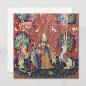 The Lady en de Unicorn, Smell Kaart (Voorkant / Achterkant)