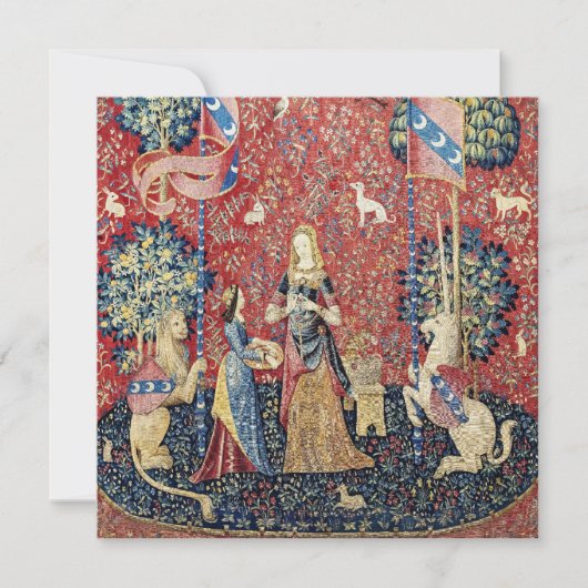 The Lady en de Unicorn, Smell Kaart (Voorkant)