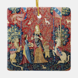The Lady en de Unicorn, Smell Keramisch Ornament