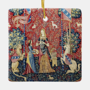 The Lady en de Unicorn, Smell Keramisch Ornament