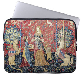 The Lady en de Unicorn, Smell Laptop Sleeve
