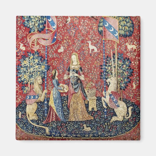 The Lady en de Unicorn, Smell Magneet (Voorkant)