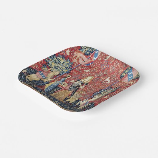 The Lady en de Unicorn, Smell Papieren Bordje (Gebogen)