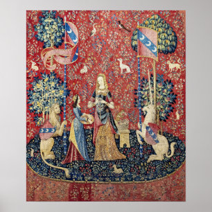 The Lady en de Unicorn, Smell Poster