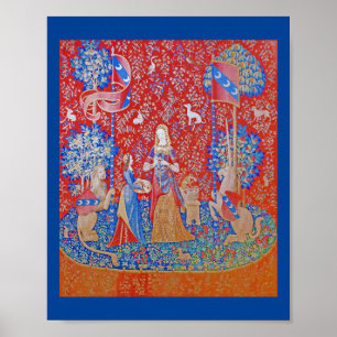 The Lady en de Unicorn/Smell Poster