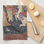 The Lady en de Unicorn, Smell Theedoek (Quarter Fold)