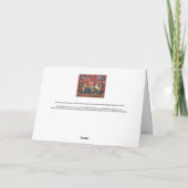 The Lady en de Unicorn, Taste Kaart (Achterkant)