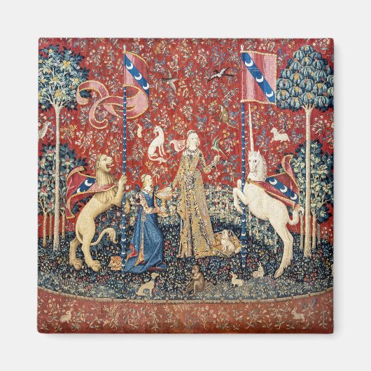 The Lady en de Unicorn, Taste Magneet (Voorkant)