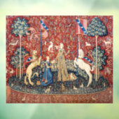 The Lady en de Unicorn, Taste Raamsticker (Vel 3)