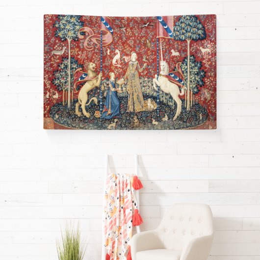 The Lady en de Unicorn, Taste Spandoek (Insitu)