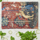 The Lady en de Unicorn, Taste Theedoek (Gevouwen)