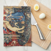 The Lady en de Unicorn, Taste Theedoek (Quarter Fold)