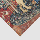 The Lady en de Unicorn, Taste Tissuepapier (Detail)