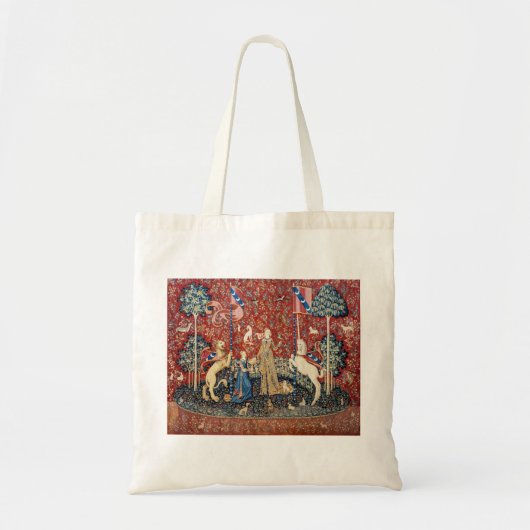 The Lady en de Unicorn, Taste Tote Bag (Voorkant)