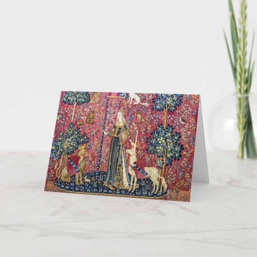 The Lady en de Unicorn, Touch Kaart (Voorkant)