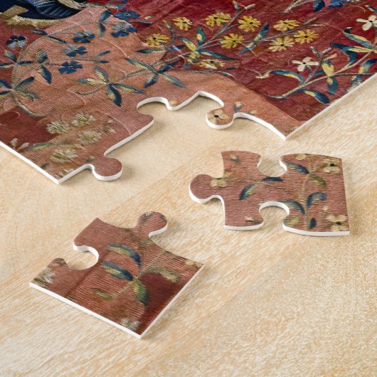 The Lady en de Unicorn, Touch Legpuzzel (Zijkant)