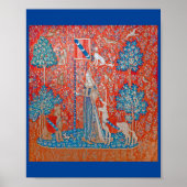 The Lady en de Unicorn/Touch Poster (Voorkant)