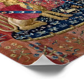 The Lady en de Unicorn, Touch Poster (Hoek)