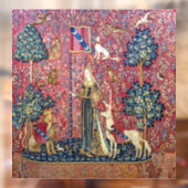 The Lady en de Unicorn, Touch Raamsticker (Vel 2)