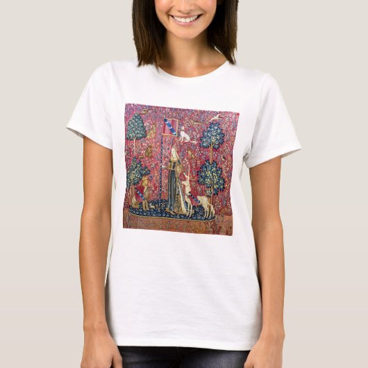 The Lady en de Unicorn, Touch T-shirt (Voorkant)