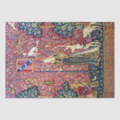 The Lady en de Unicorn, Touch Tissuepapier (Voorkant)