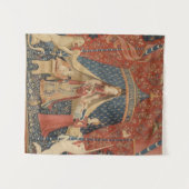 The Lady en de Unicorn Wandkleed (Voorkant (horizontaal))