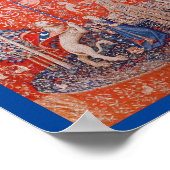 The Lady en Unicorn/Taste Poster (Hoek)