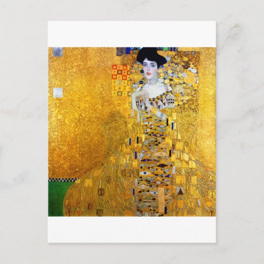 The Lady in Gold, Gustav Klimt Briefkaart (Voorkant)
