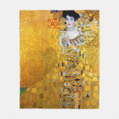 The Lady in Gold, Gustav Klimt Fleece Deken (Voorkant)